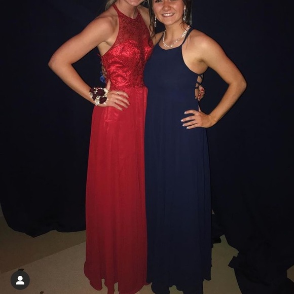 Red Prom Dress - Picture 3 of 11